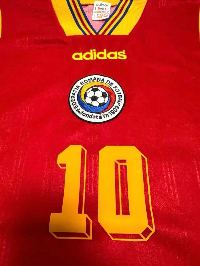ルーマニア代表ユニフォーム（A）adidas 1996年頃のオリジナルボディ