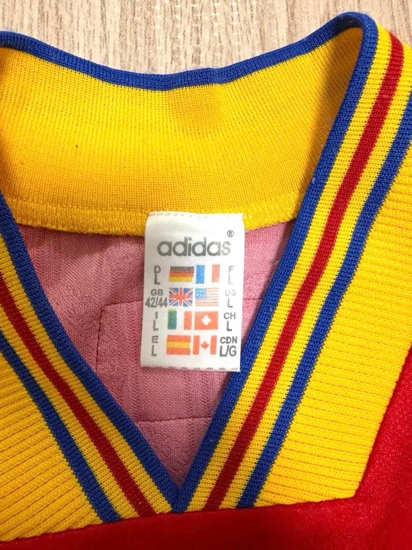 ルーマニア代表ユニフォーム（A）adidas 1996年頃のオリジナルボディ
