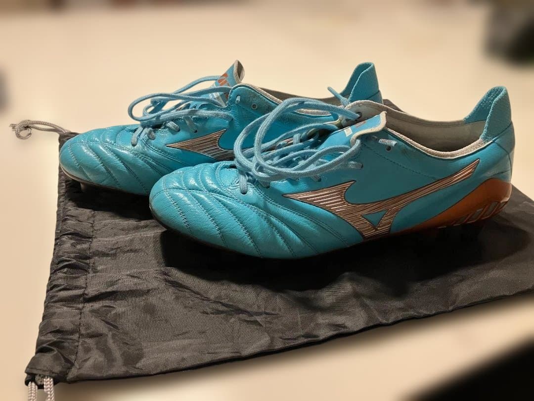 Mizuno Morelia Neo サッカーシューズ 青 26CM