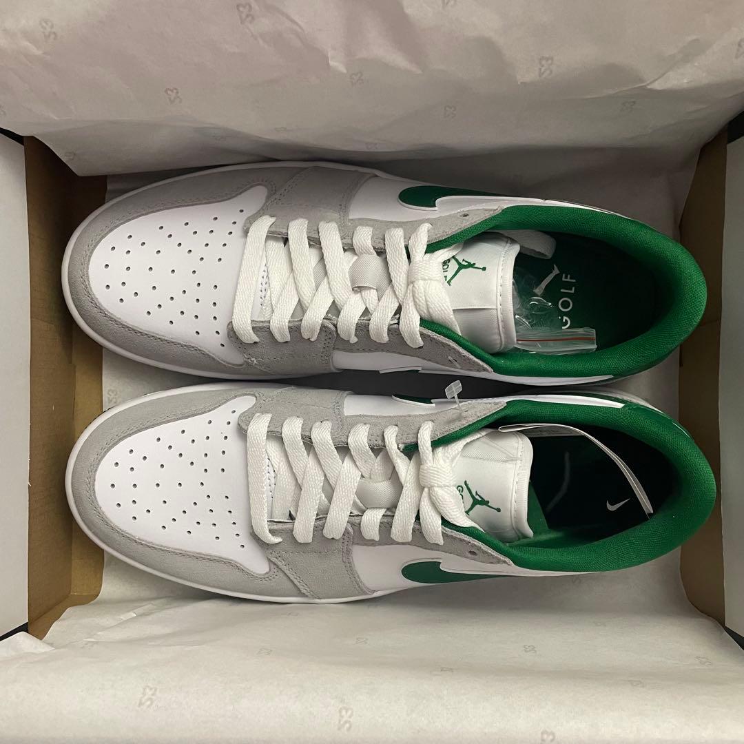 新品 NIKE AIR JORDAN 1 LOW G パイングリーン26.5cm