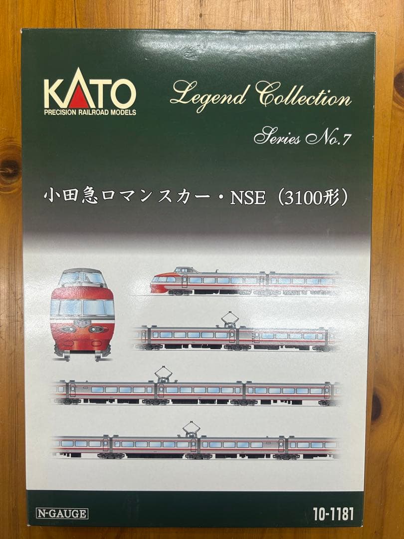 KATO 10-1181 小田急ロマンスカー・NSE（3100形） 11両セット