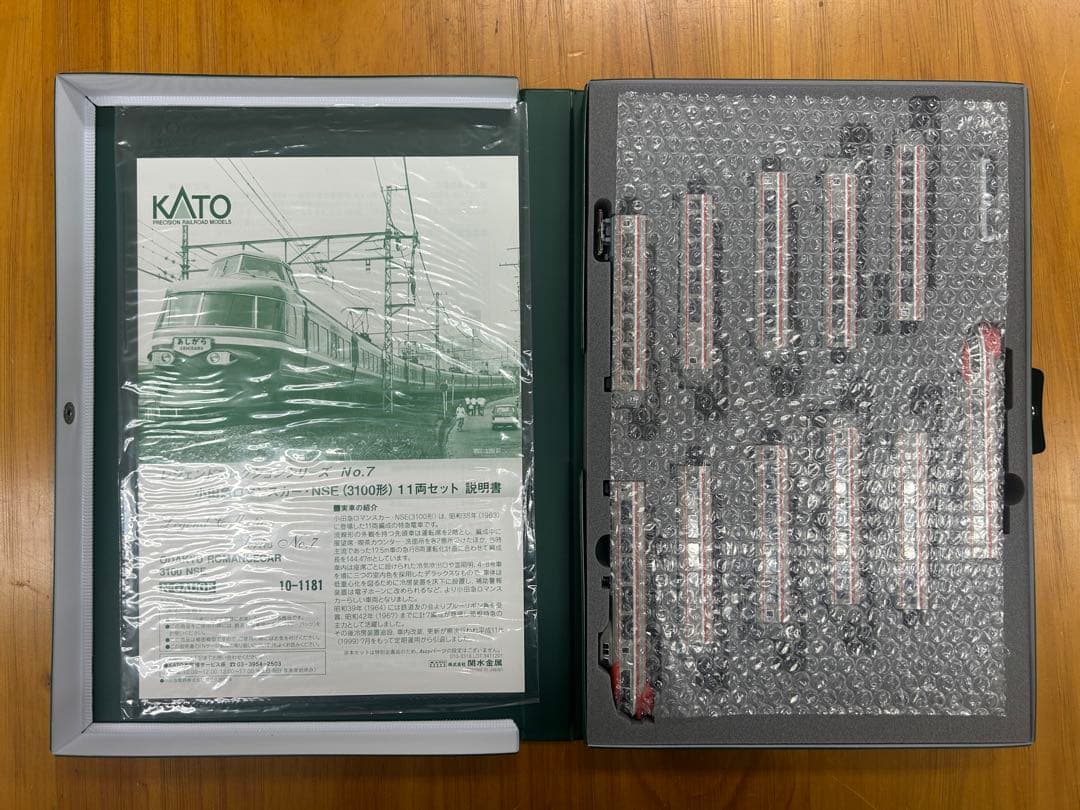 KATO 10-1181 小田急ロマンスカー・NSE（3100形） 11両セット
