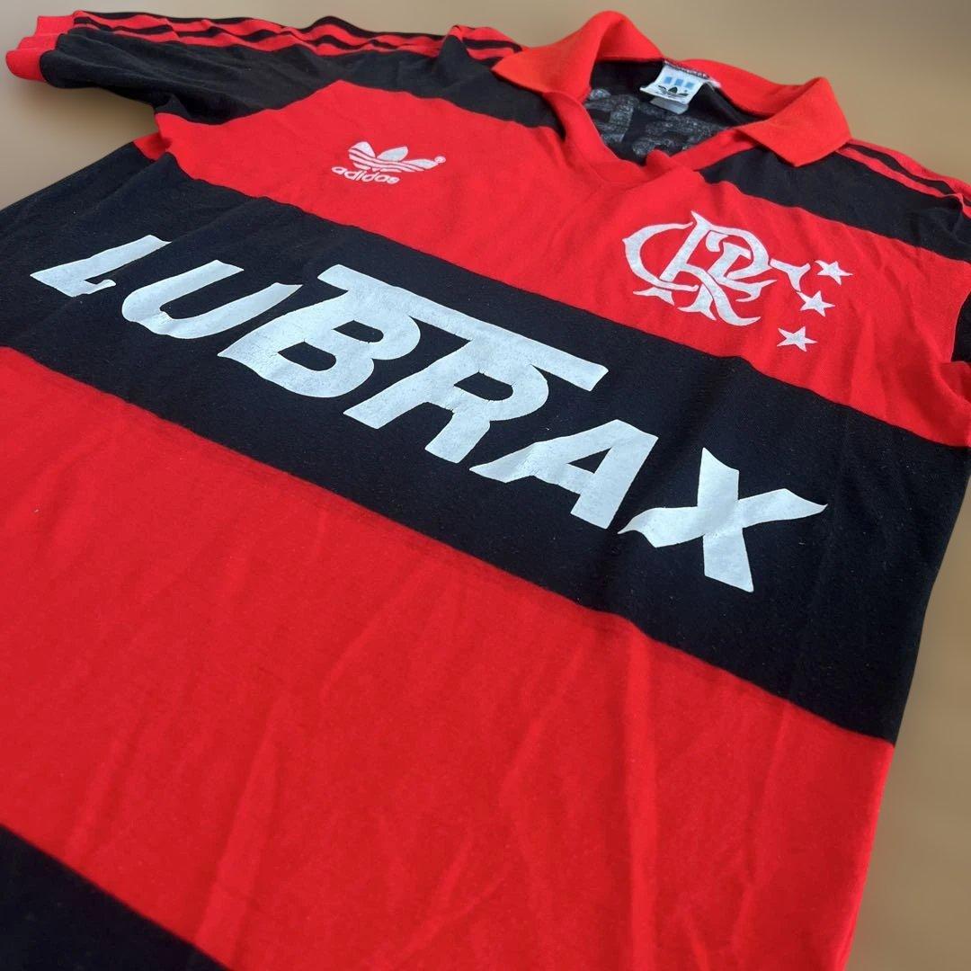 フラメンゴアディダス80年代サッカーユニフォーム Flamengo サイズM