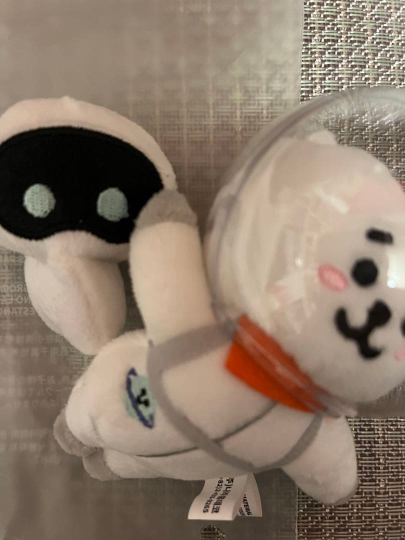 RJ × wootteo PLUSH DOLL キーリング　BTS ジン