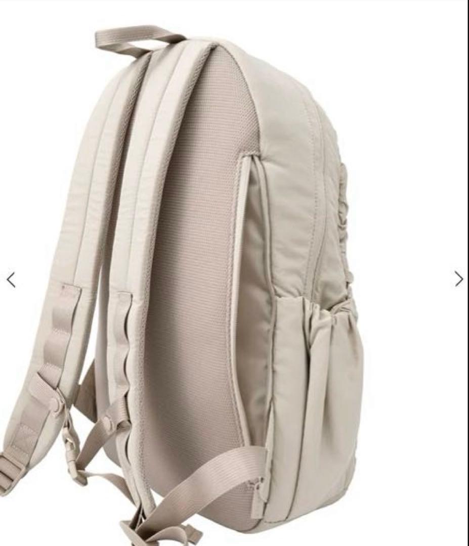 【SUKALA】　シャーリングバックパック　サンドベージュ　新品　未使用品