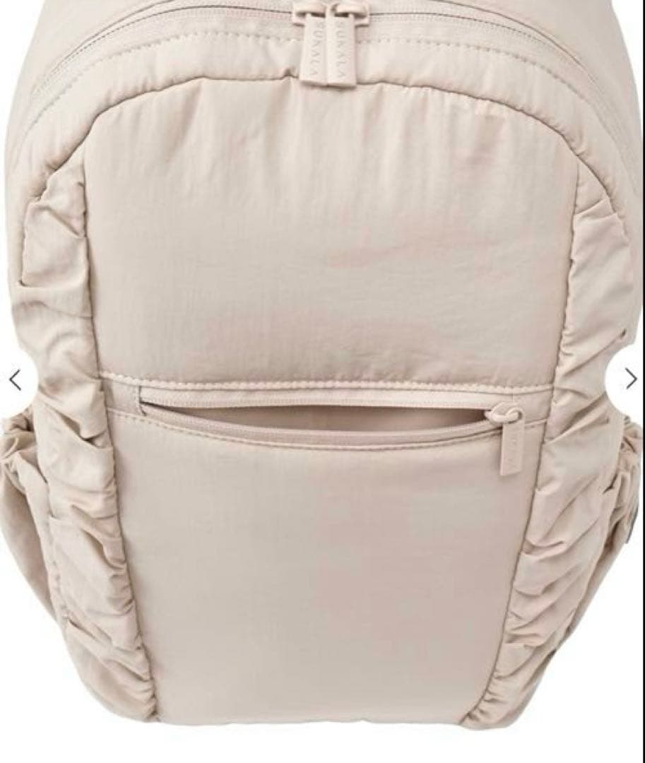 【SUKALA】　シャーリングバックパック　サンドベージュ　新品　未使用品