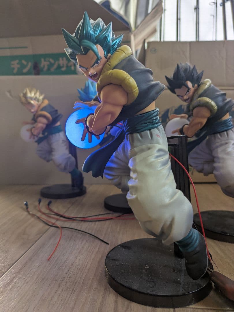 ドラゴンボール 超サイヤ人ゴジータアクションフィギュア 4体セット