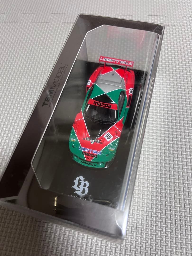 リバティーウォーク　RX-7 TSM MODEL 1/43