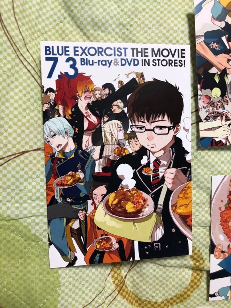 青の祓魔師 劇場版 告知ポストカード 非売品 アニメイト池袋店配布品