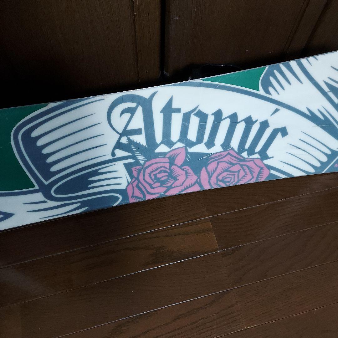 ATOMICスノーボード148cm FLOWバインディングセット