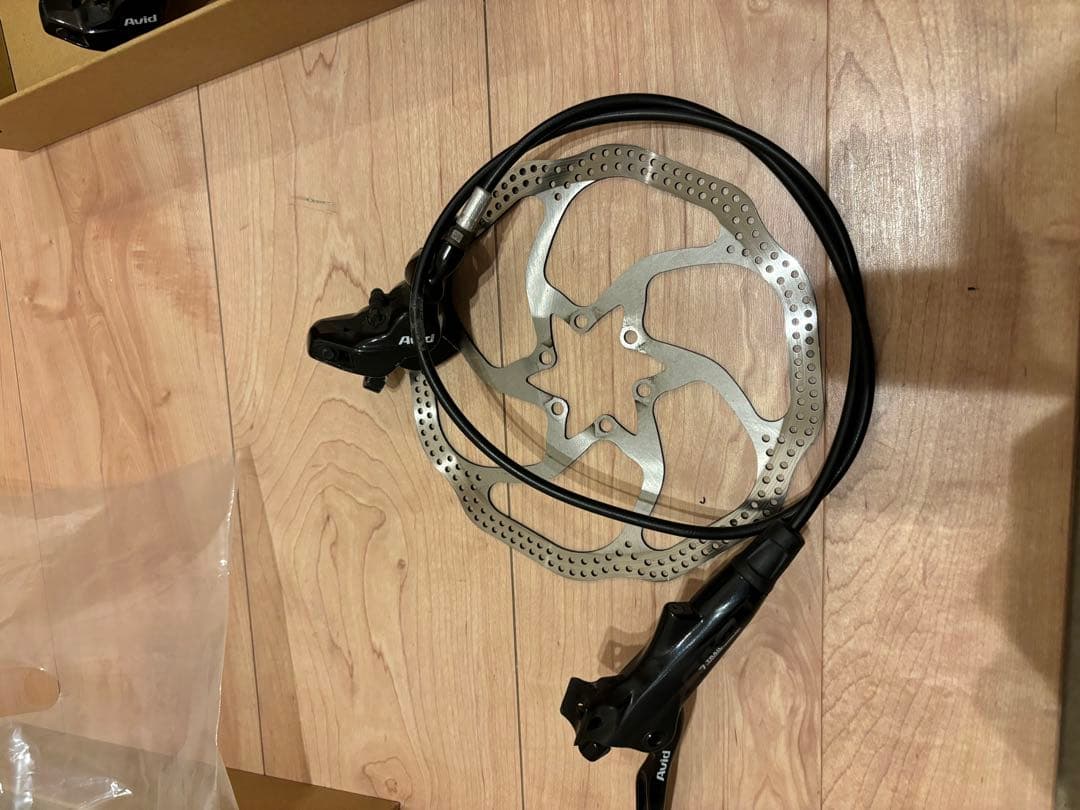 Avid 油圧ディスクブレーキ 前後セット ローター　180mm.160mm