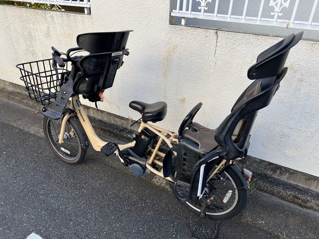 【引き取りorお届けのみ‼︎】Panasonic 電動自転車 チャイルドシート付き
