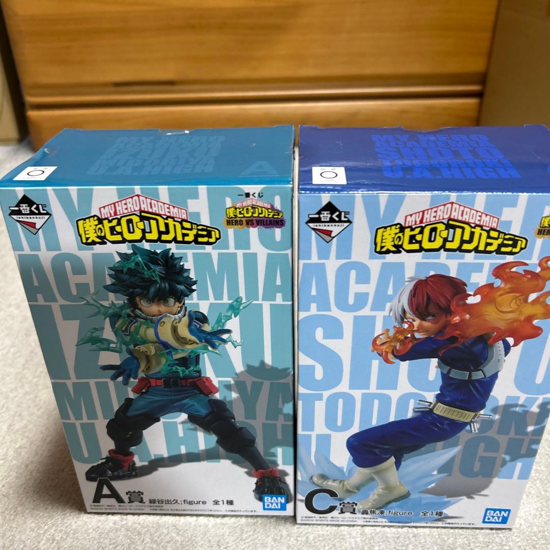 一番くじ 僕のヒーローアカデミア HERO VS VILLAINS A賞　C賞