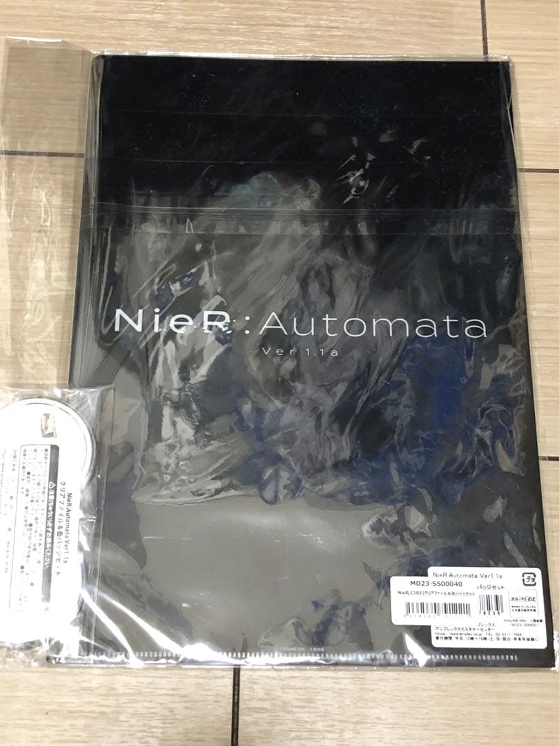 サ*ヤ様 NieR Automata クリアファイル　缶バッジ　ヨルハ　C102