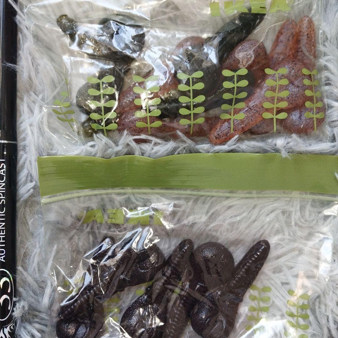 新品バス釣りセットベイトセットスピニングセットルアーワームセットハサミセット