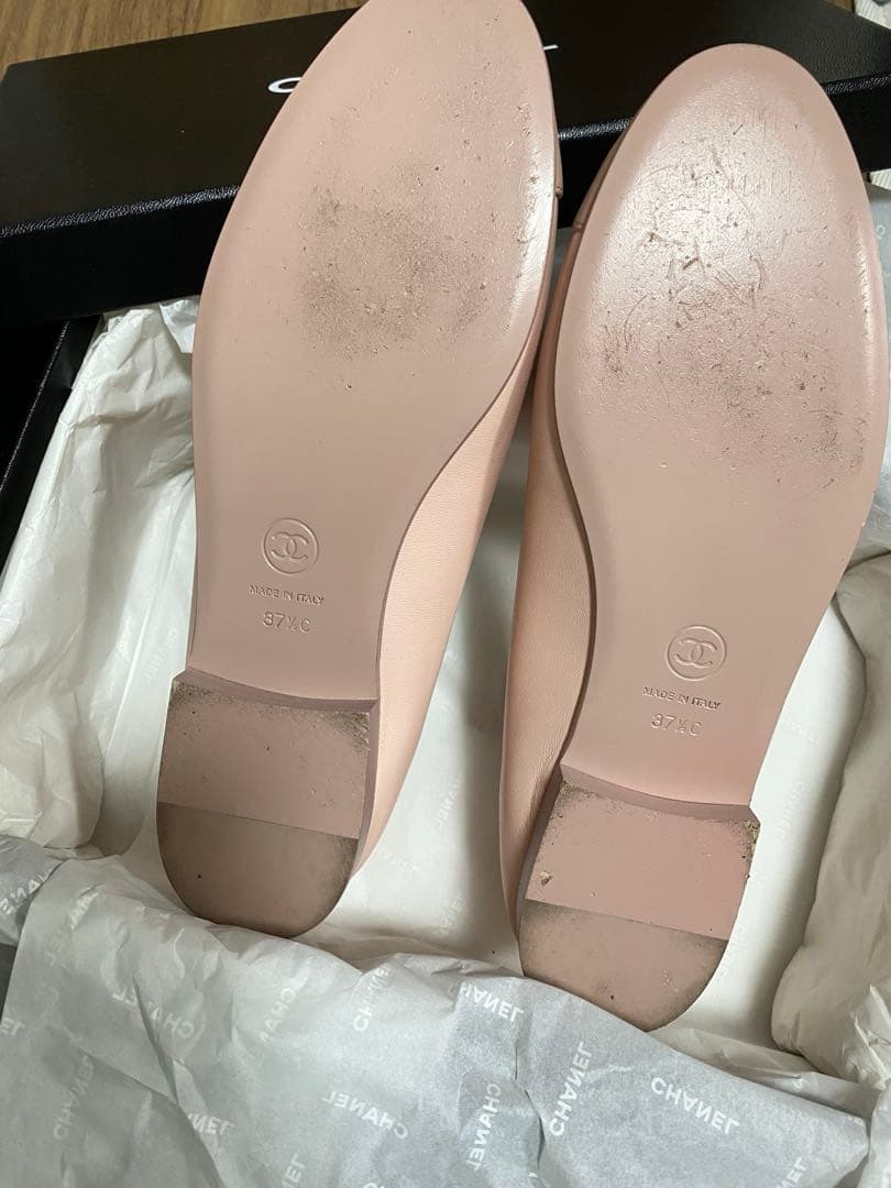 CHANEL♡バレエシューズ　ピンク　タイムセール❣️