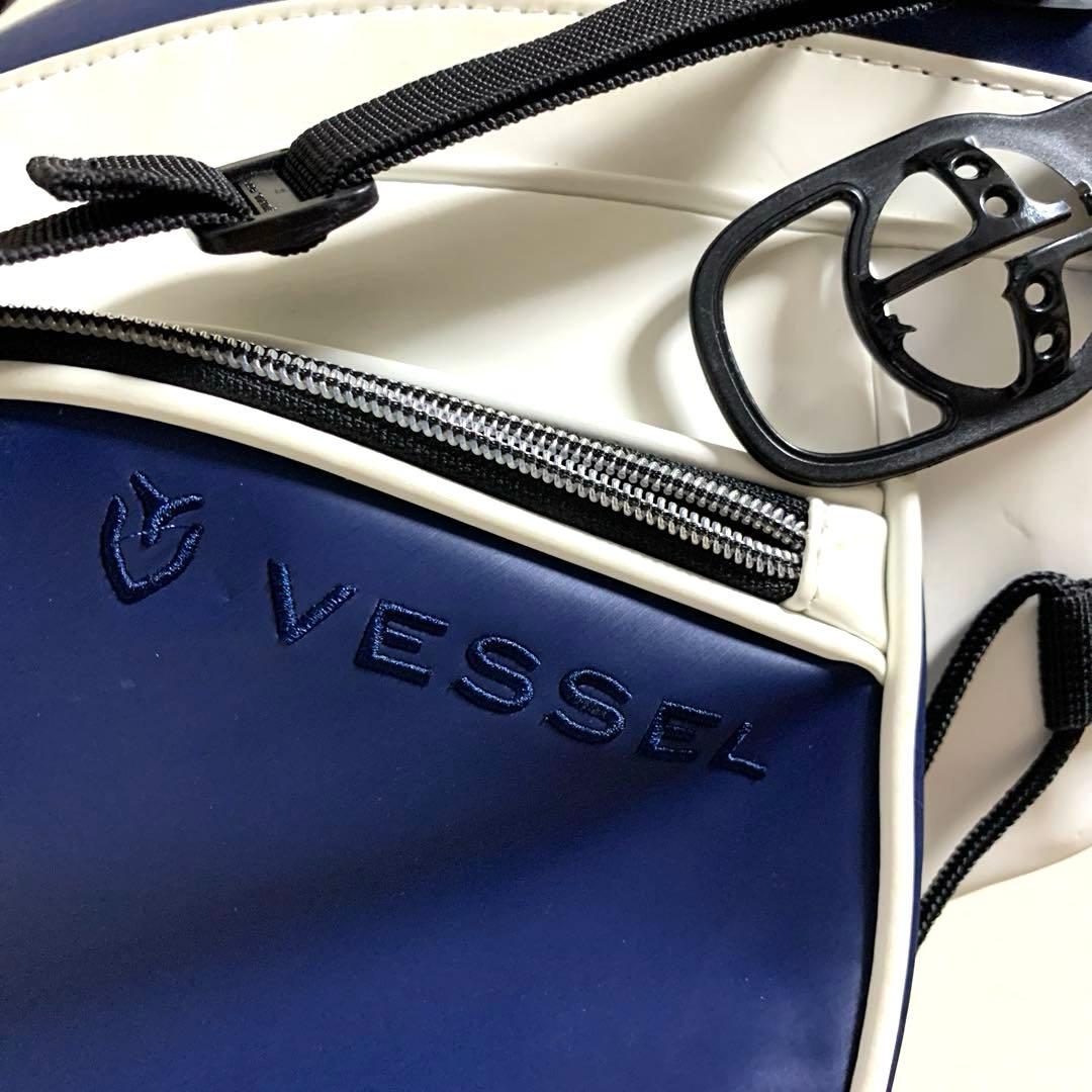 VESSEL プレイヤースタンド キャディバッグ 8.5型ダブルストラップ 美品