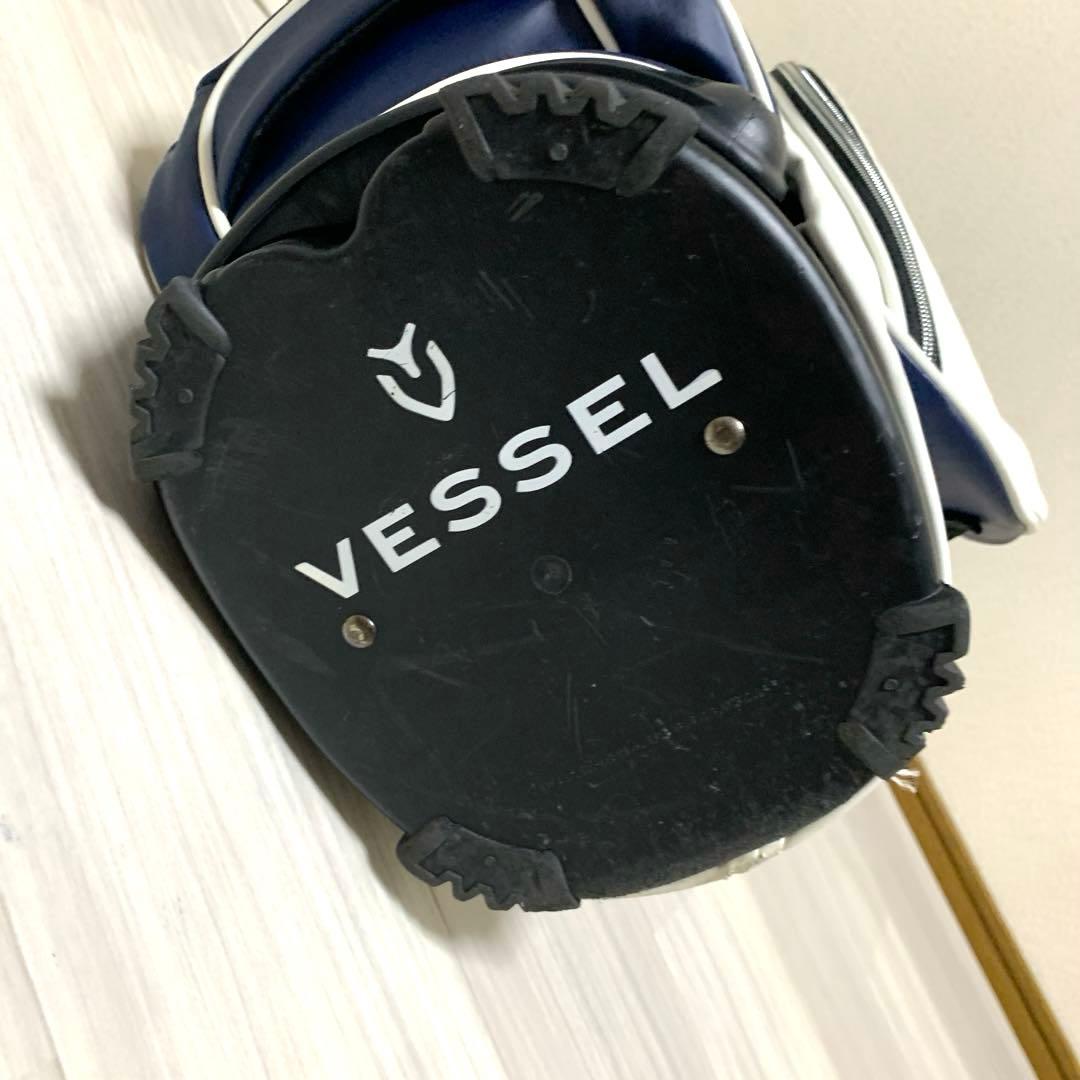 VESSEL プレイヤースタンド キャディバッグ 8.5型ダブルストラップ 美品