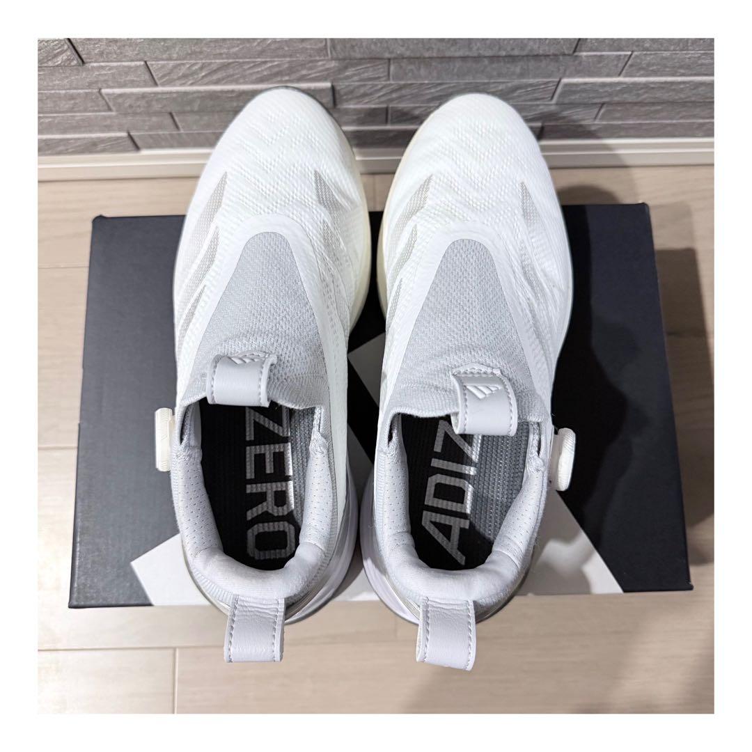 【美品】adidas アディダス アディゼロゼットジー25ボア ゴルフシューズ