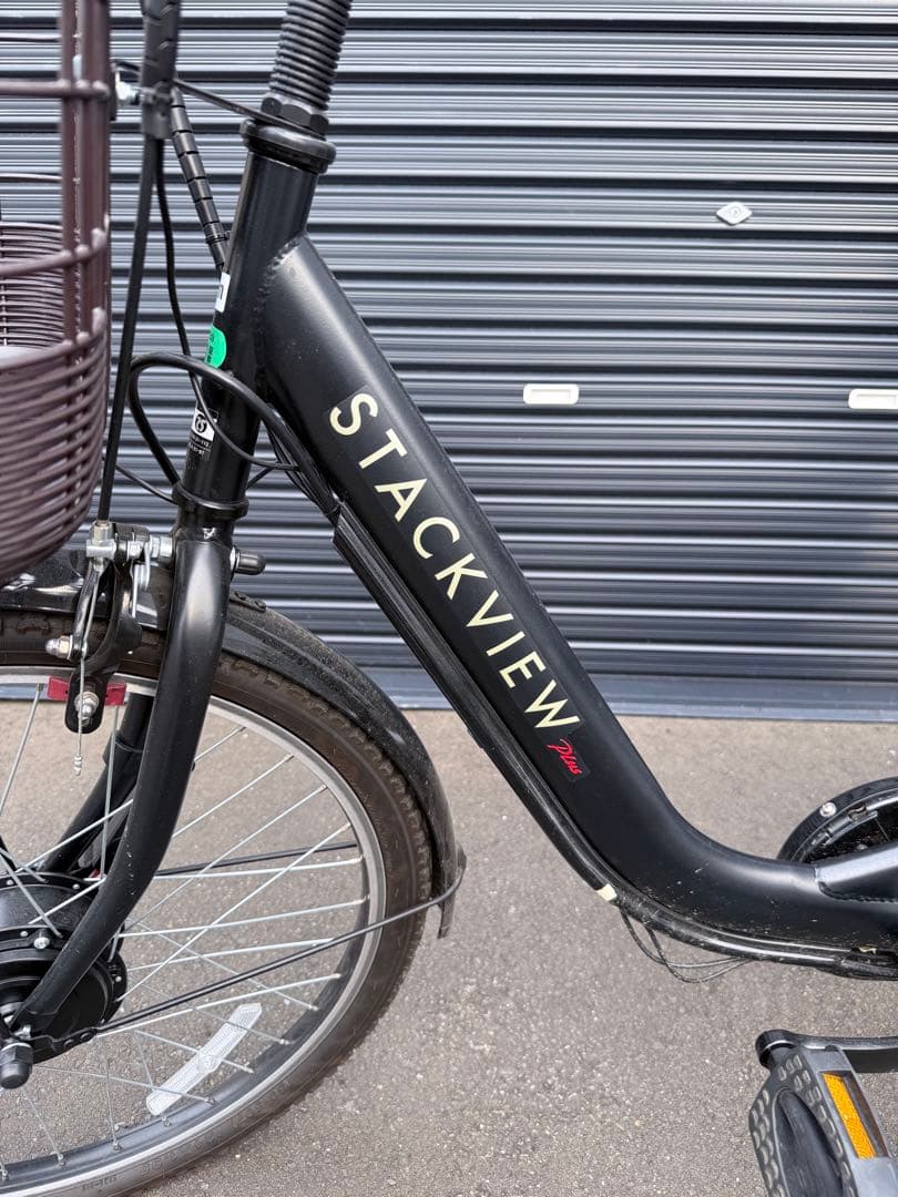 【ほぼ未使用】電動アシスト自転車 チャイルドシート付き