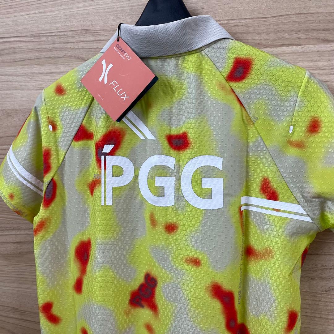 新品★60,500円 PGG パーリーゲイツ バックロゴセットアップ サーモ柄M