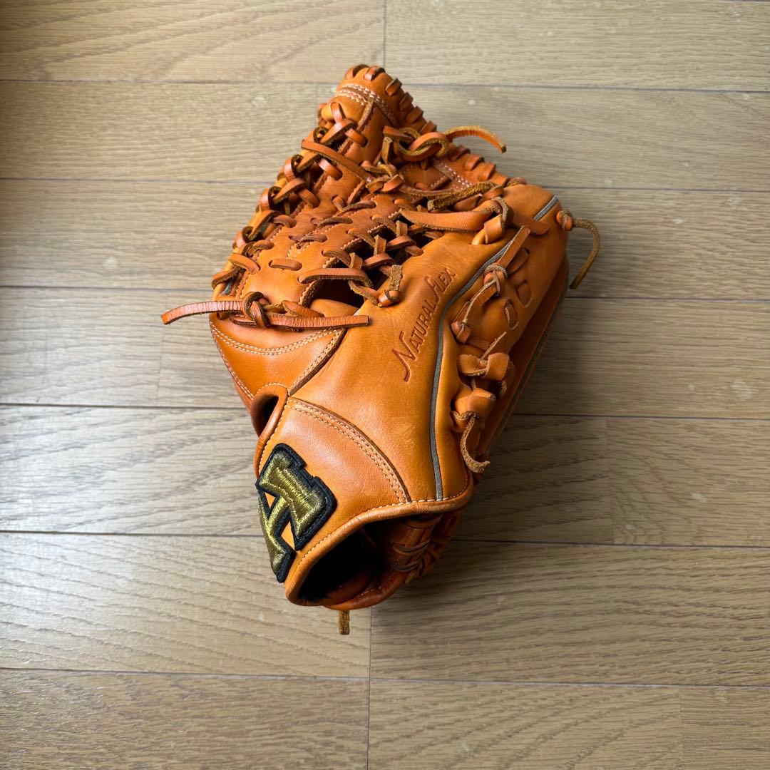 ハイゴールド　外野　グローブ　軟式　右投げ用