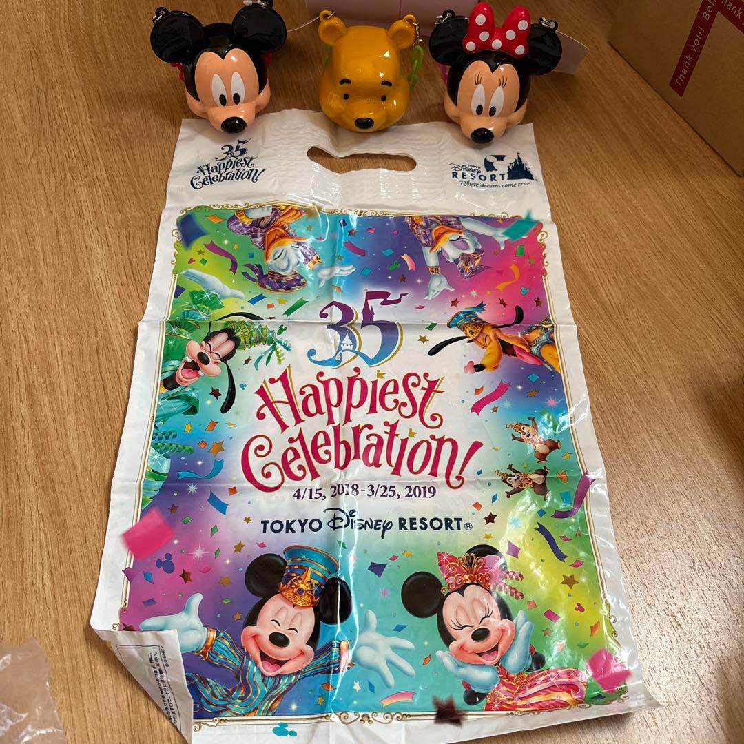 ディズニー ミッキー ミニー プー gummy candy case 3個セット