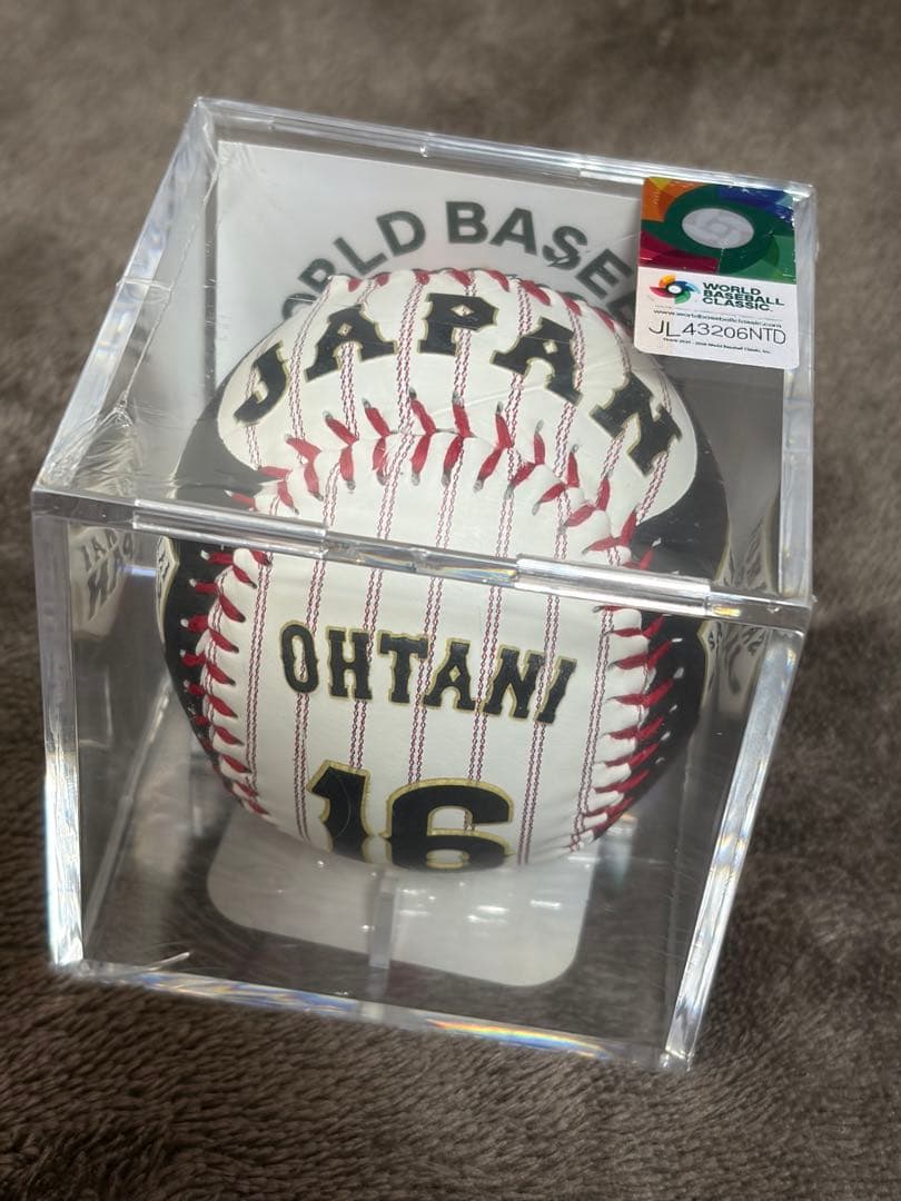 新品未開封 大谷翔平　OHTANI 16 記念ボール　WBC ボール
