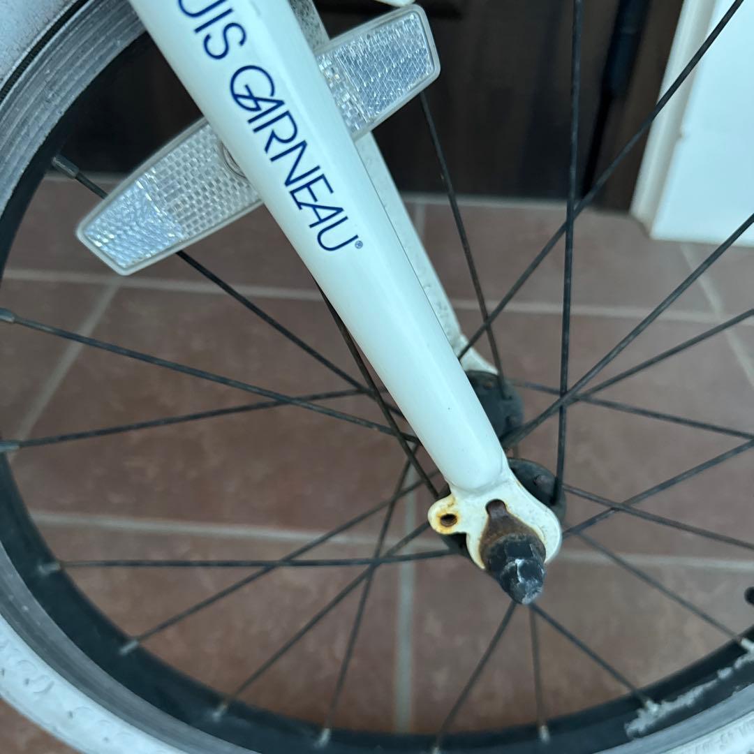 【直接引き渡し価格】LOUIS GARNEAU 子供用自転車 ホワイト18インチ
