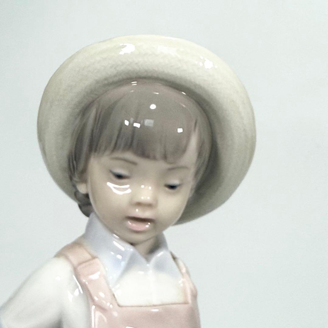 希少 LLADRO リヤドロ 花車 フィギュリン 陶器人形 置物　1283