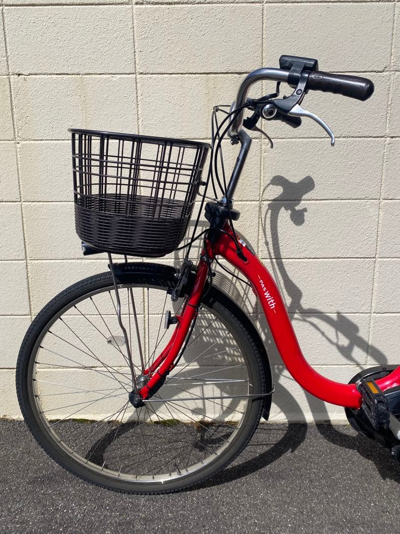 神戸市内すぐに無料お届け YAMAHA電動アシスト自転車PASパスwith