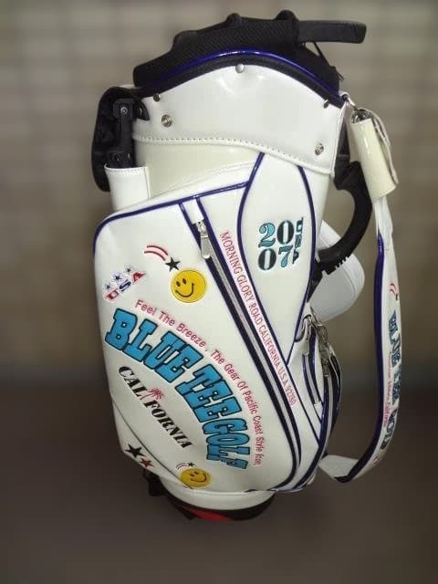 ブルーティー/ BLUE TEE GOLF 隠しスタンド式キャディバッグおまけ付