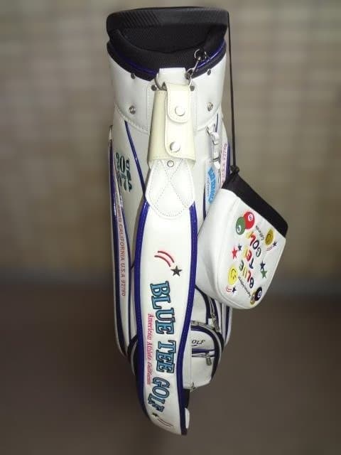 ブルーティー/ BLUE TEE GOLF 隠しスタンド式キャディバッグおまけ付