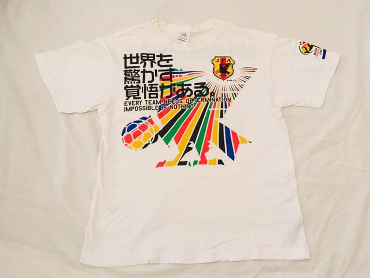 サッカー ワールドカップ w杯　日本代表 adidas Tシャツ　オーストラリア