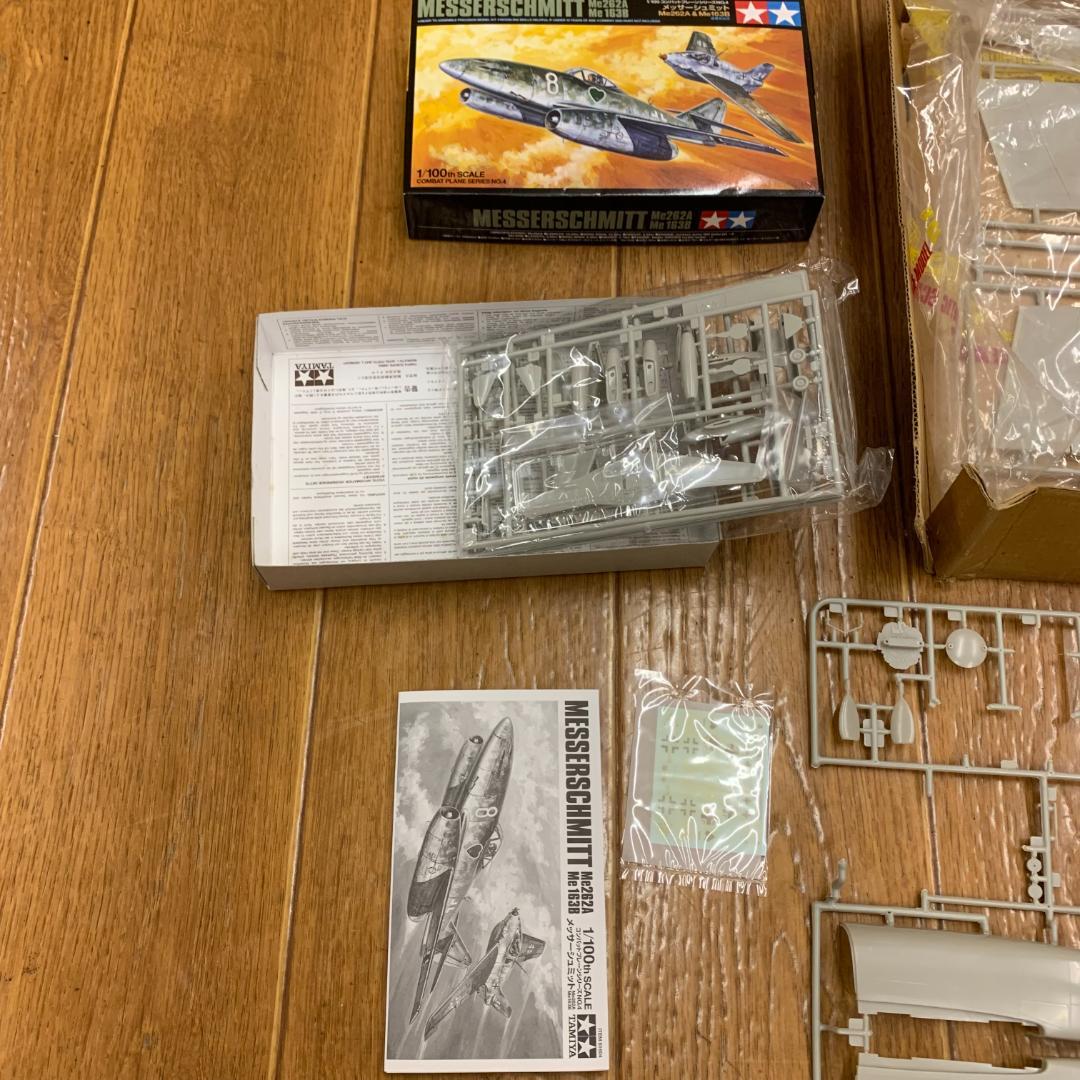 プラモデル　戦闘機　2台まとめセット！ファントム　/　メッサーシュミット