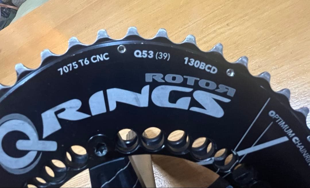 ROTOR Q-RINGS 53/39T 170mm (ジャンク)
