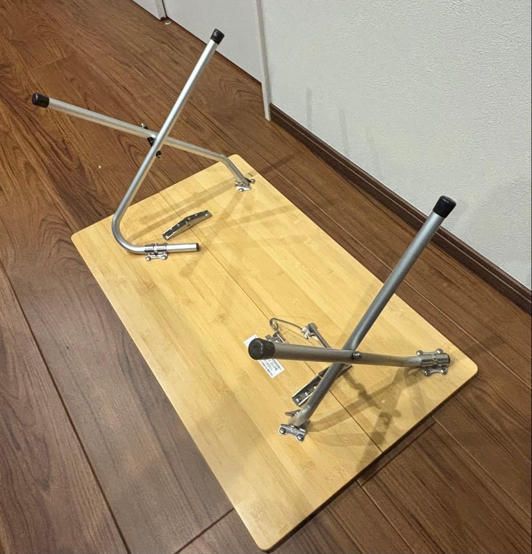  peak スノーピーク ワンアクション ローテーブル竹