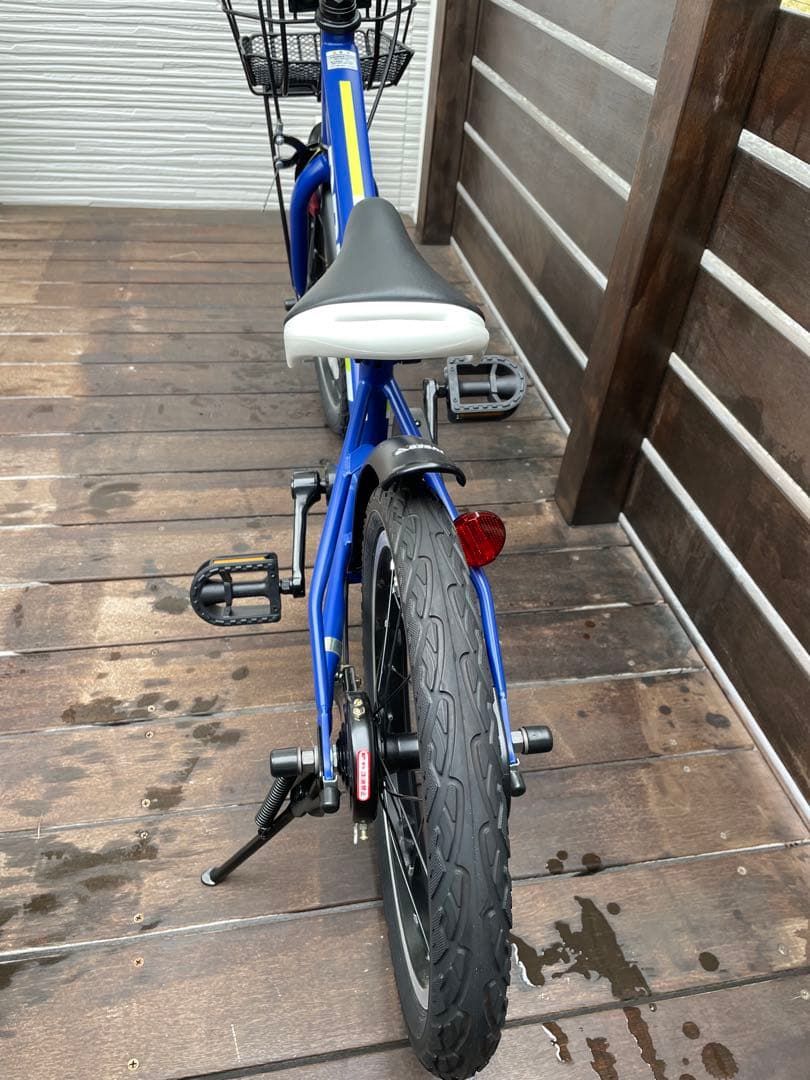 【引取り限定】ドライド DRIDE 16インチ 子供用　自転車 青