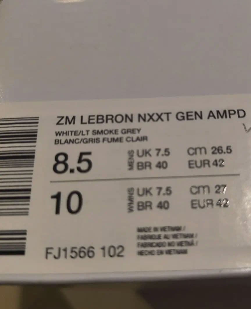 ZM LEBRON NXXT GEN AMPD. バスケットボールシューズ