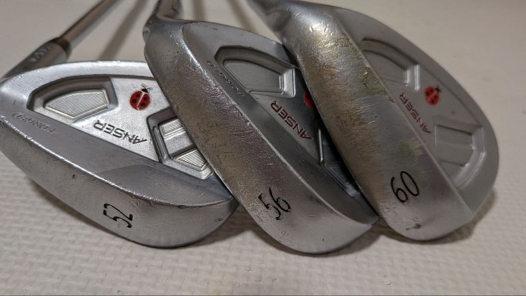 【名器3本組】PING ANSER ウェッジ (52°/56°/60°) DG