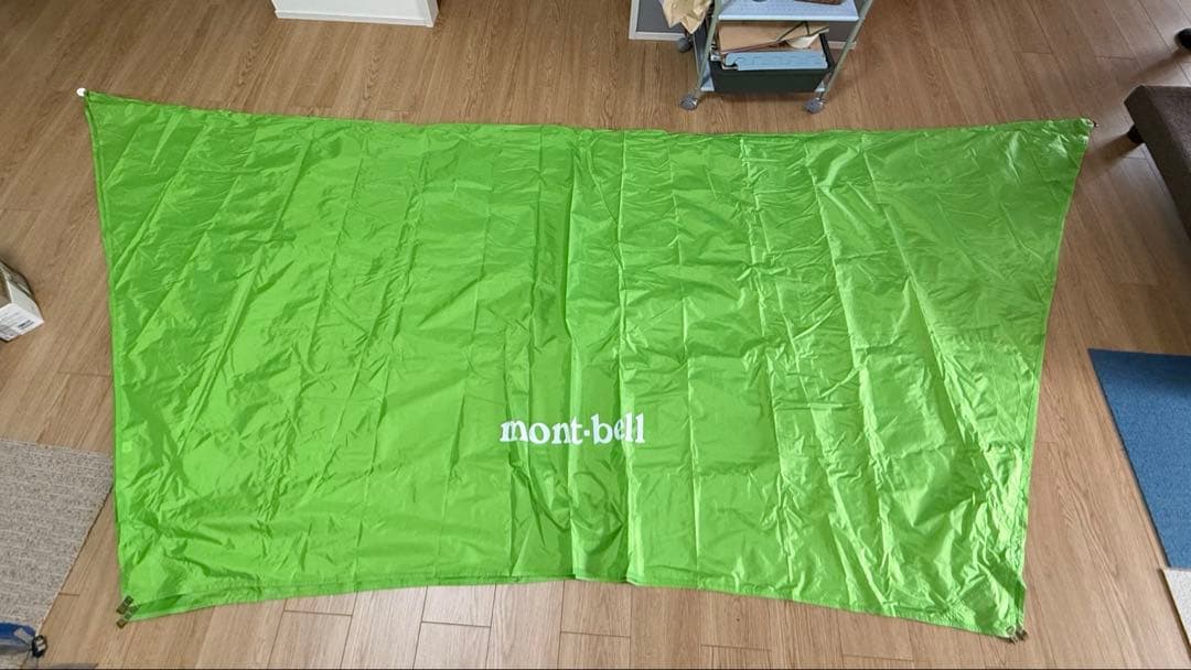 mont-bell グリーンタープ　ミニタープHX＆ポールセット
