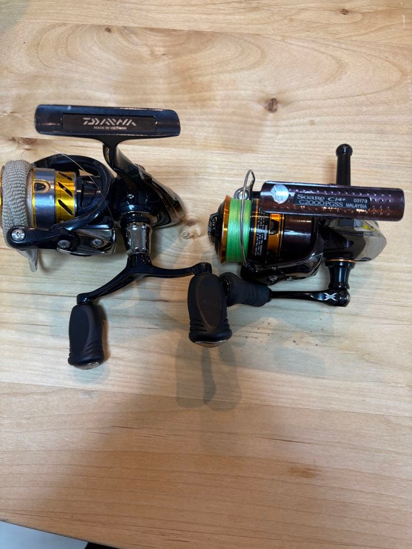 シマノソアレCI4+C2000PGSS ダイワREVROS 2004H-DH