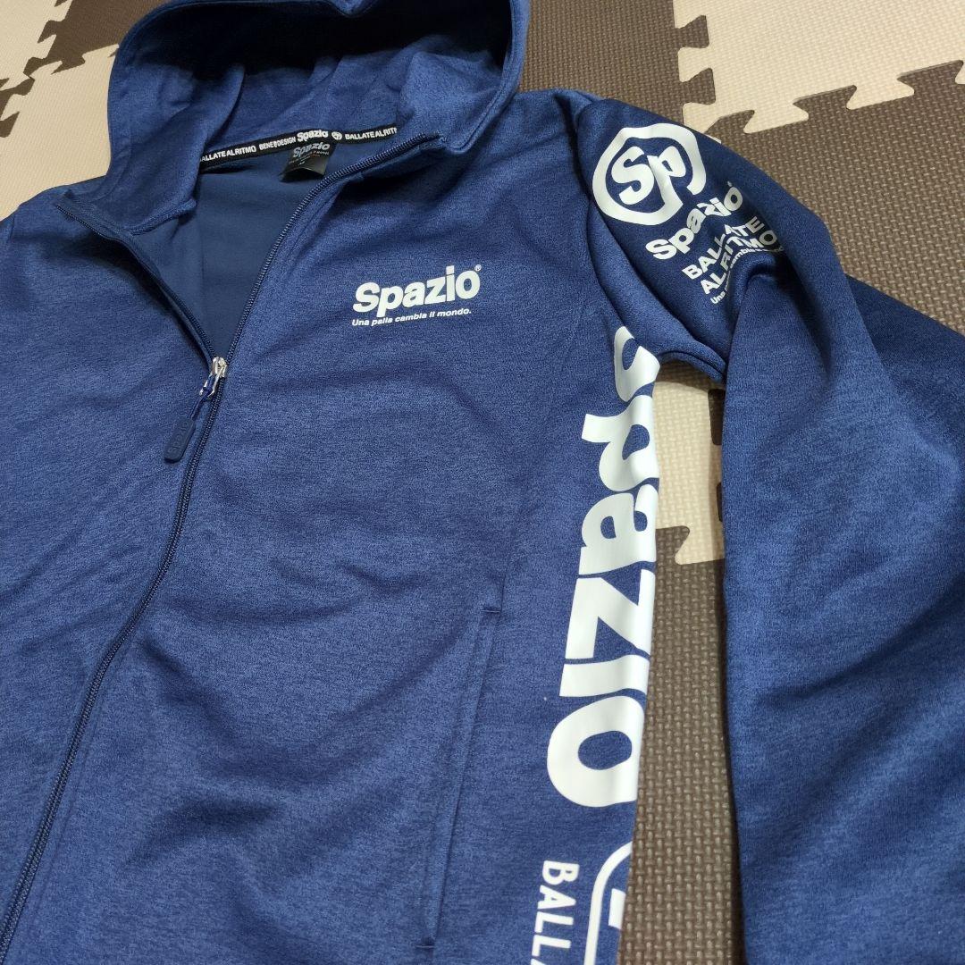 【美品】Spazio フルジップジャージセット 防風スウェットセット ネイビーМ