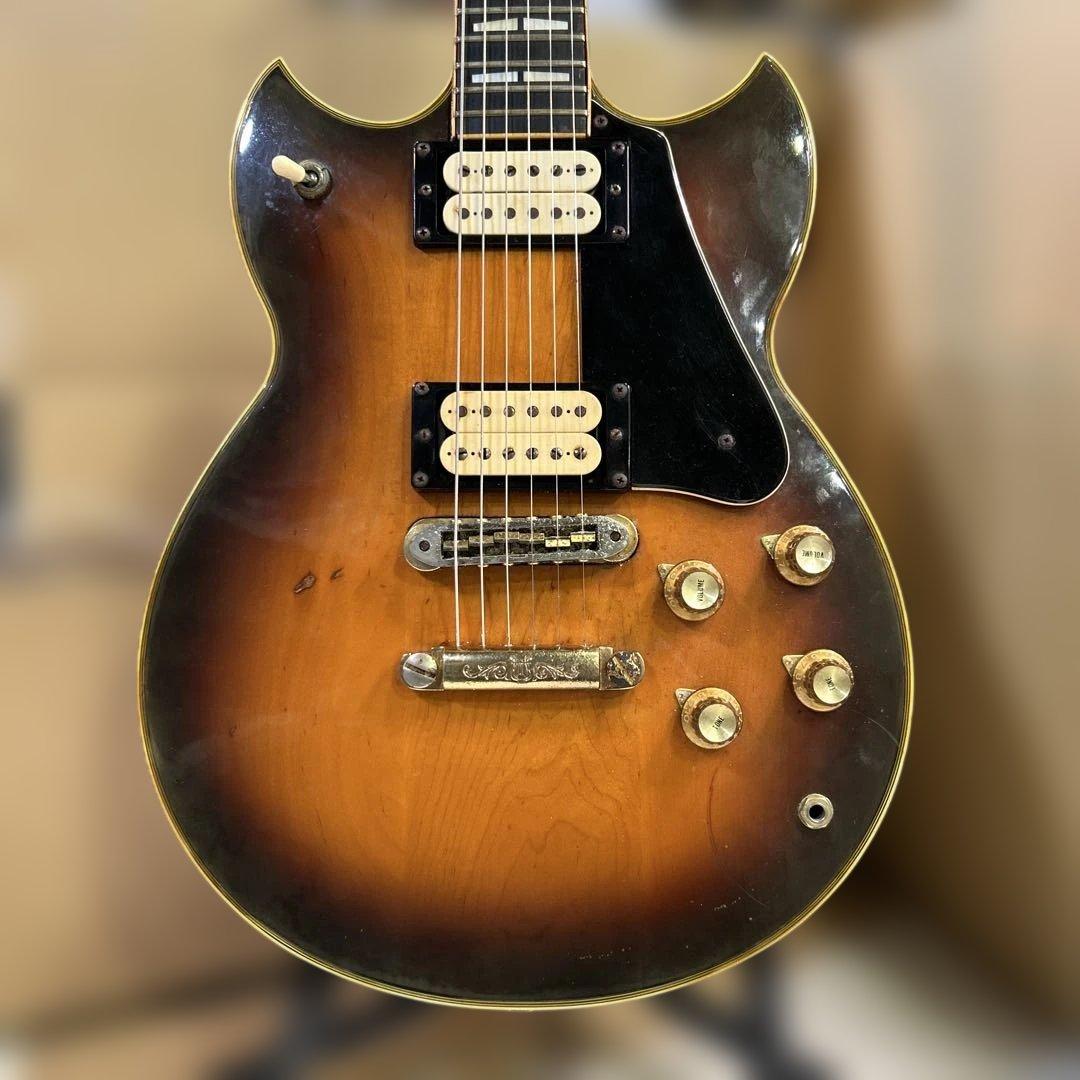 7393 YAMAHA SG-2000 ブラウンサンバースト ハードケース付き
