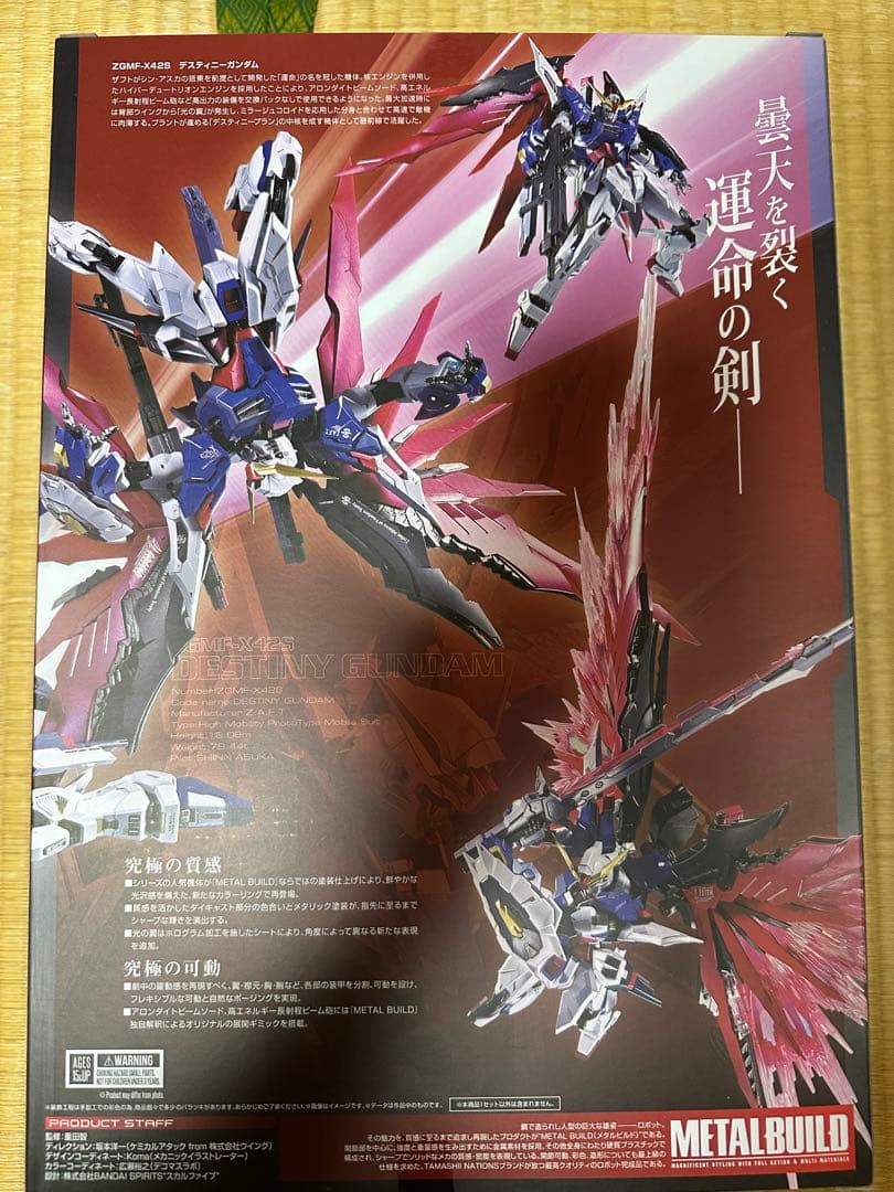 美品　メタルビルド　デスティニーガンダム2024