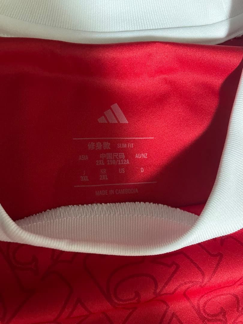 【まみむめも】アーセナル　25/26ユニフォーム #8ウーデゴール 3XL