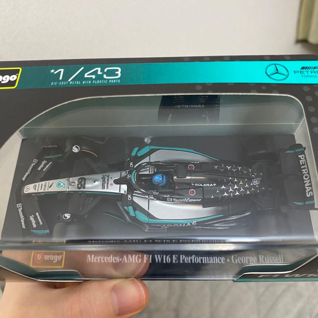 ブラーゴ メルセデス AMG ペトロナス F1 W16 E 1/43 ミニカー