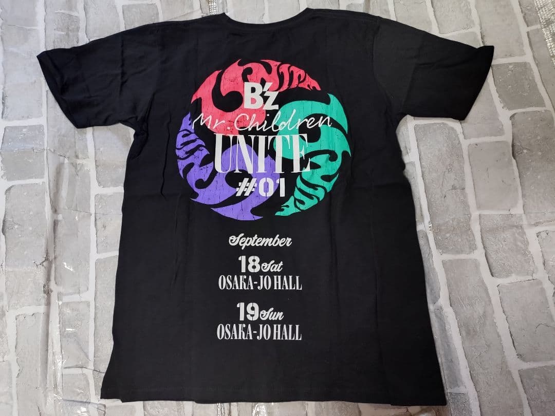 新品【Lサイズ】B'z【Mr.Children】UNITE　Tシャツ　超希少