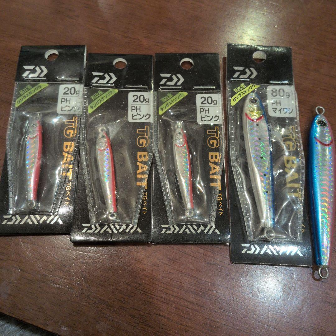 ダイワ　ＴGベイト　100 g 80g 20g 5個 新品　未使用