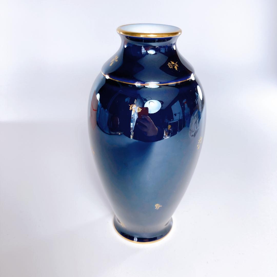 SEVRES セーブル 花瓶 クラウデッドブルー　フラワーベース　|3076|